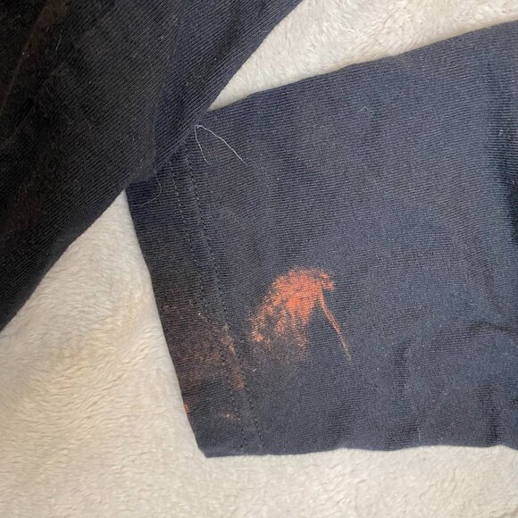 Duluth Mens Henley Shirt 2XL Black Longtail Relaxed Fit Cotton With Flaws Casual - Picture 9 of 15